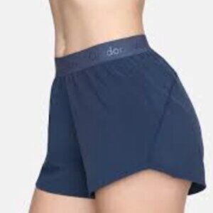 Navy Outdoor Voices Relay Shorts X SMALL